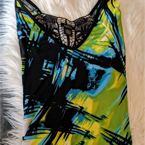 5 for $25! Rue 21 Batwing Dolman Crochet Top S - Picture 2 of 4